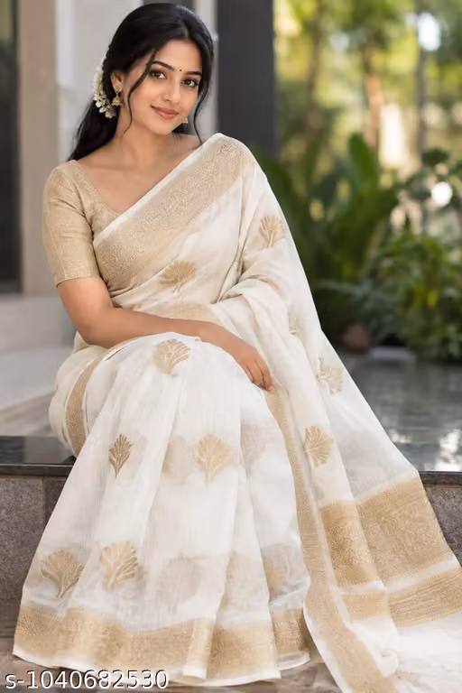 Women's Premium Kerala Cotton Saree - Image 3